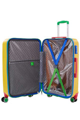 Benetton Orta Boy 60 Cm Valiz Sarı