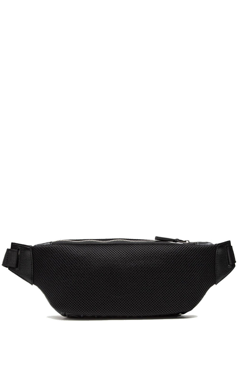 Calvin Klein Monogram Trimmed Erkek Bel Çantası Black Mono Mix