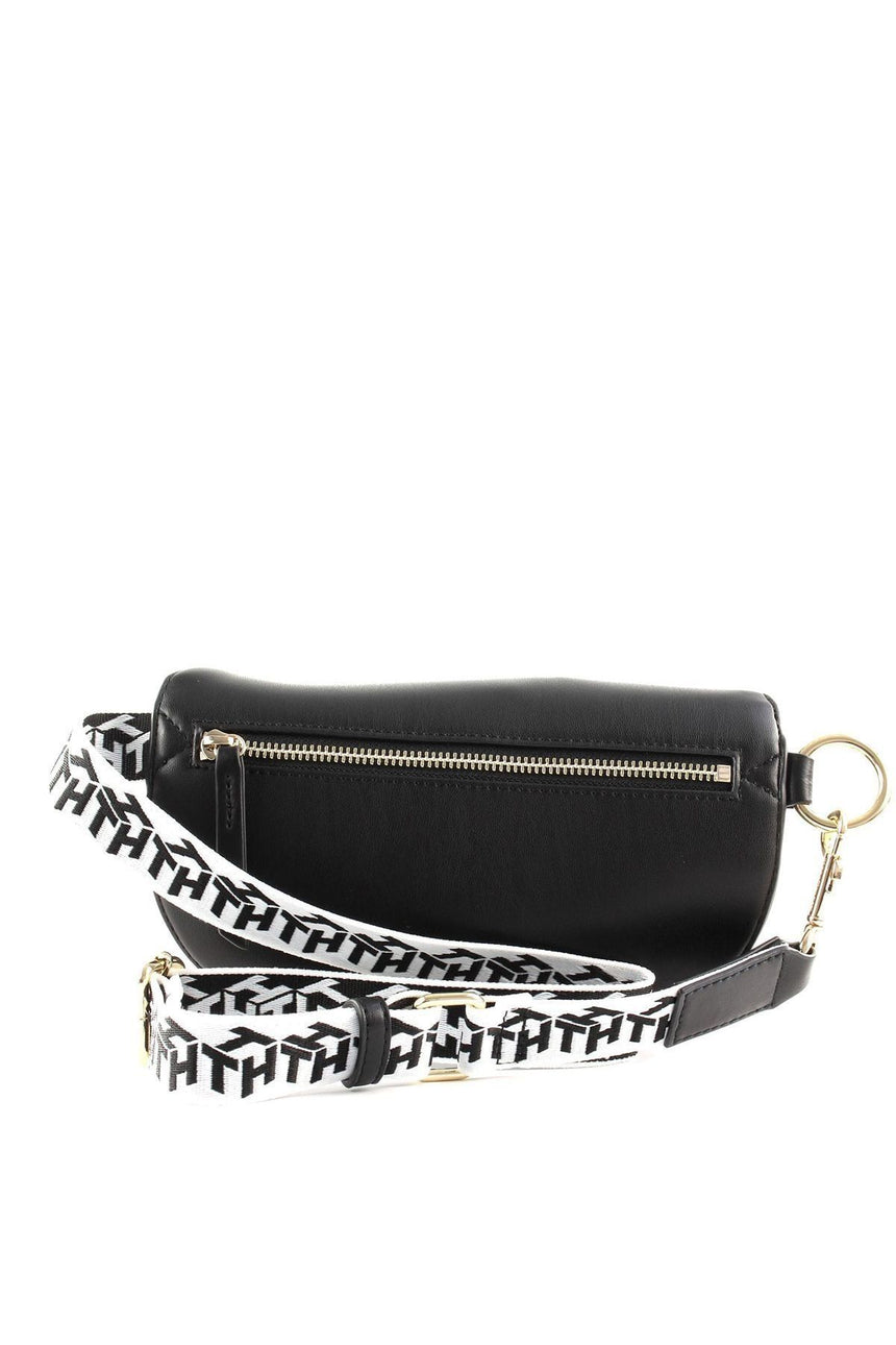 Tommy Hilfiger Iconic Tommy Bumbag Kadın Bel Çantası Black