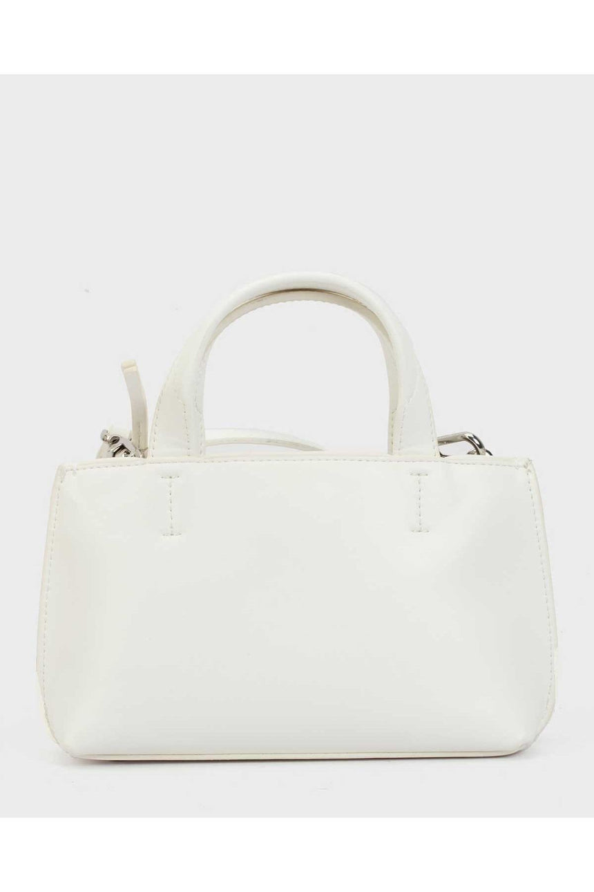 Calvin Klein Set Mini Bag Çapraz Askılı Kadın Çantası Bright White