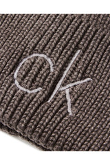 Calvin Klein Beanie Kadın Bere Mid Grey Heather