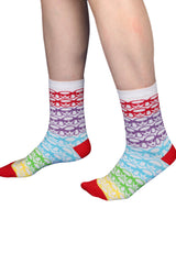 The Socks Company Gagas's Pattern Çok Renkli Çorap Renkli