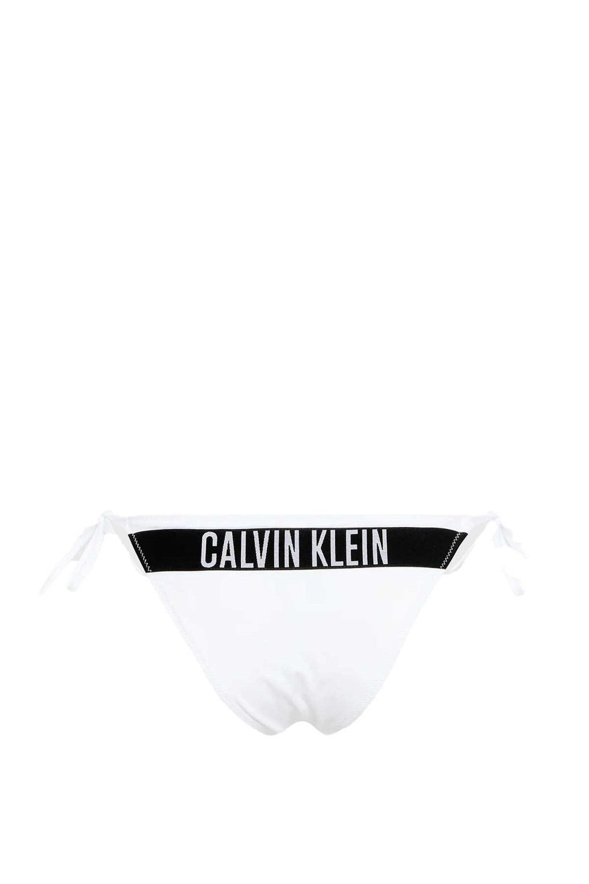 Calvin Klein String Side Tie Kadın Bikini Altı White