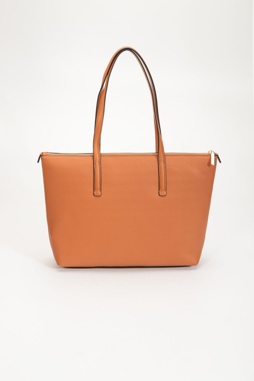 Calvin Klein Kadın Shopper Md Tote Omuz Çantası Cognac