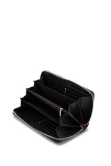 Calvin Klein Pop Touch Large Ziparound Kadın Cüzdanı Dark Red