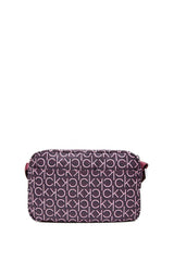 Calvin Klein Ew Crossbody Pr Çapraz Askılı Kadın Çantası Wine Mono Mix