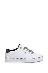 Tommy Hilfiger Nautical Lace Up Sneaker Kadın Ayakkabı White