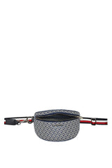Tommy Hilfiger Iconic Tommy Bumbag Monogram Kadın Bel Çantası Blue Ink