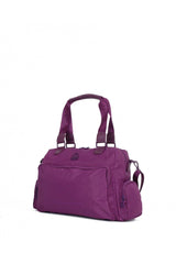 Benetton Çok Gözlü Kadın El Çantası Mürdüm