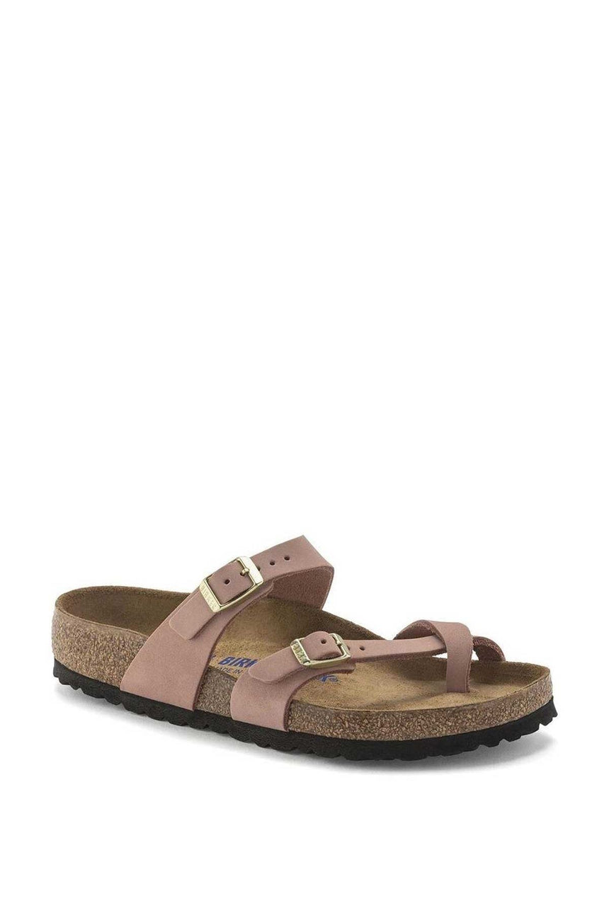 Birkenstock Mayari Sfb Nubuck Kadın Terlik Old Rose