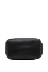 U.s Polo Assn Metal Logo Baskılı Erkek Bel Çantası Siyah