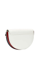 Tommy Hilfiger Staple Saddle Çapraz Askılı Kadın Çantası Bright White