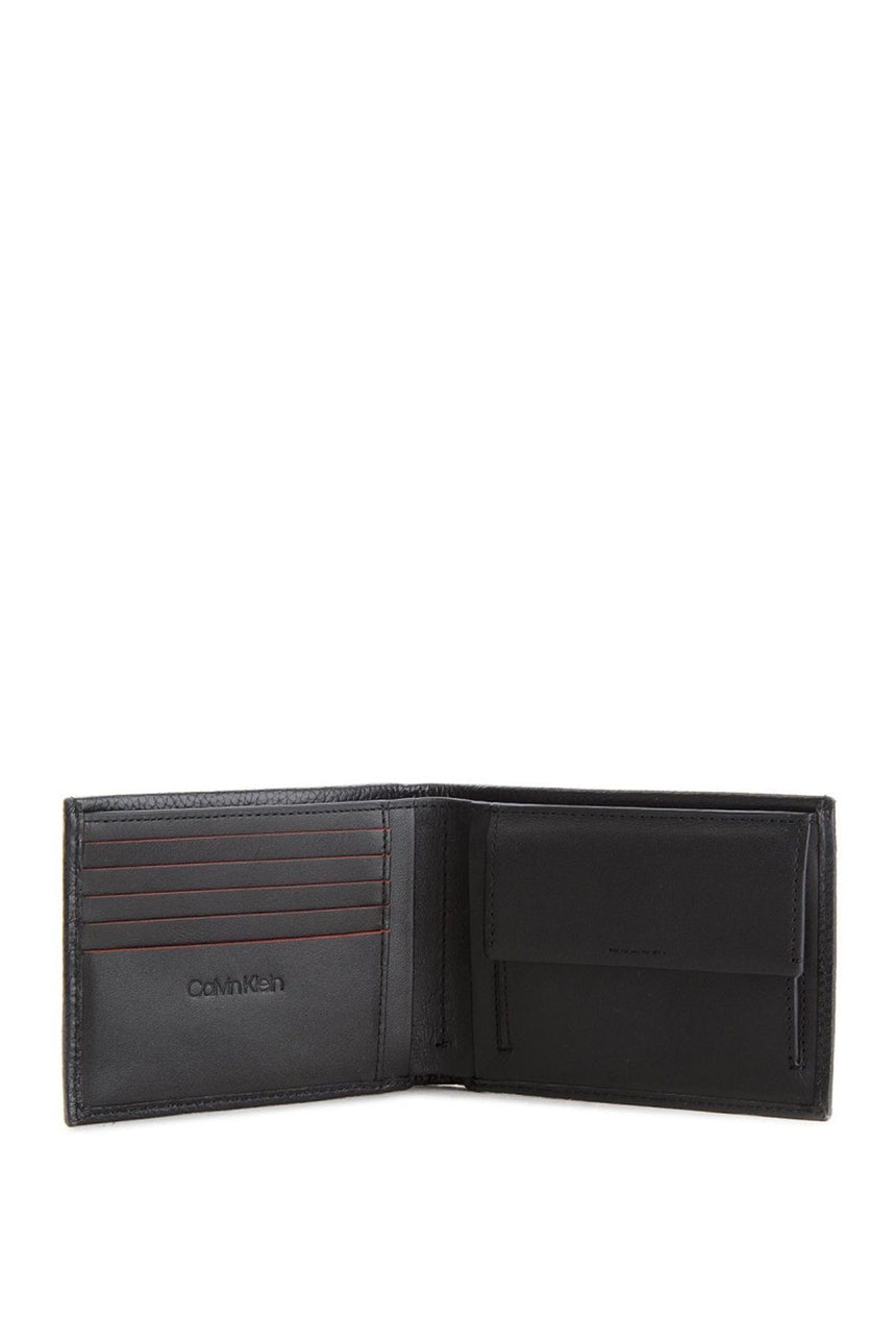 Calvin Klein Pebble Edge Giftbox Erkek Cüzdanı Black