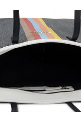 Tommy Hlifiger Beach Bag Raffia Kadın El Çantası Natural