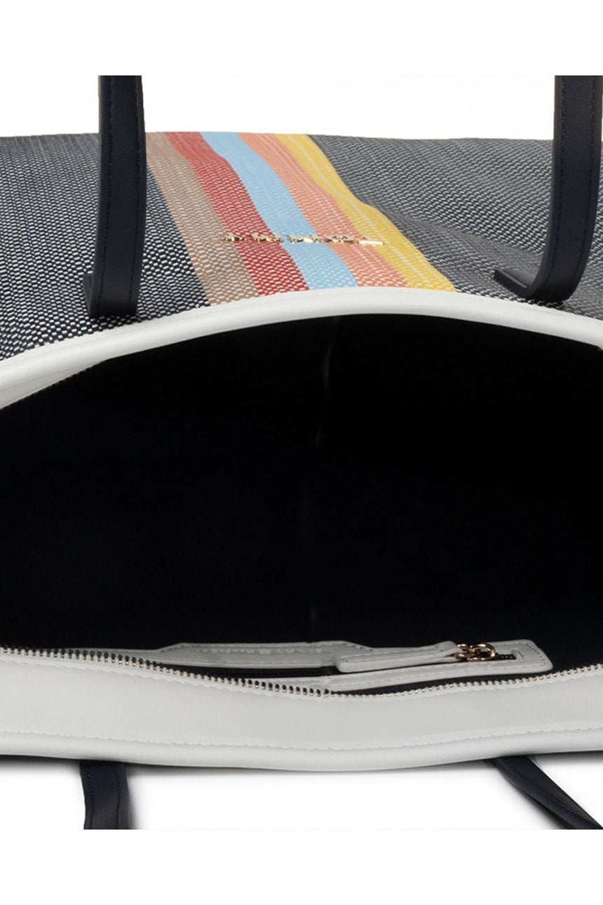 Tommy Hlifiger Beach Bag Raffia Kadın El Çantası Natural