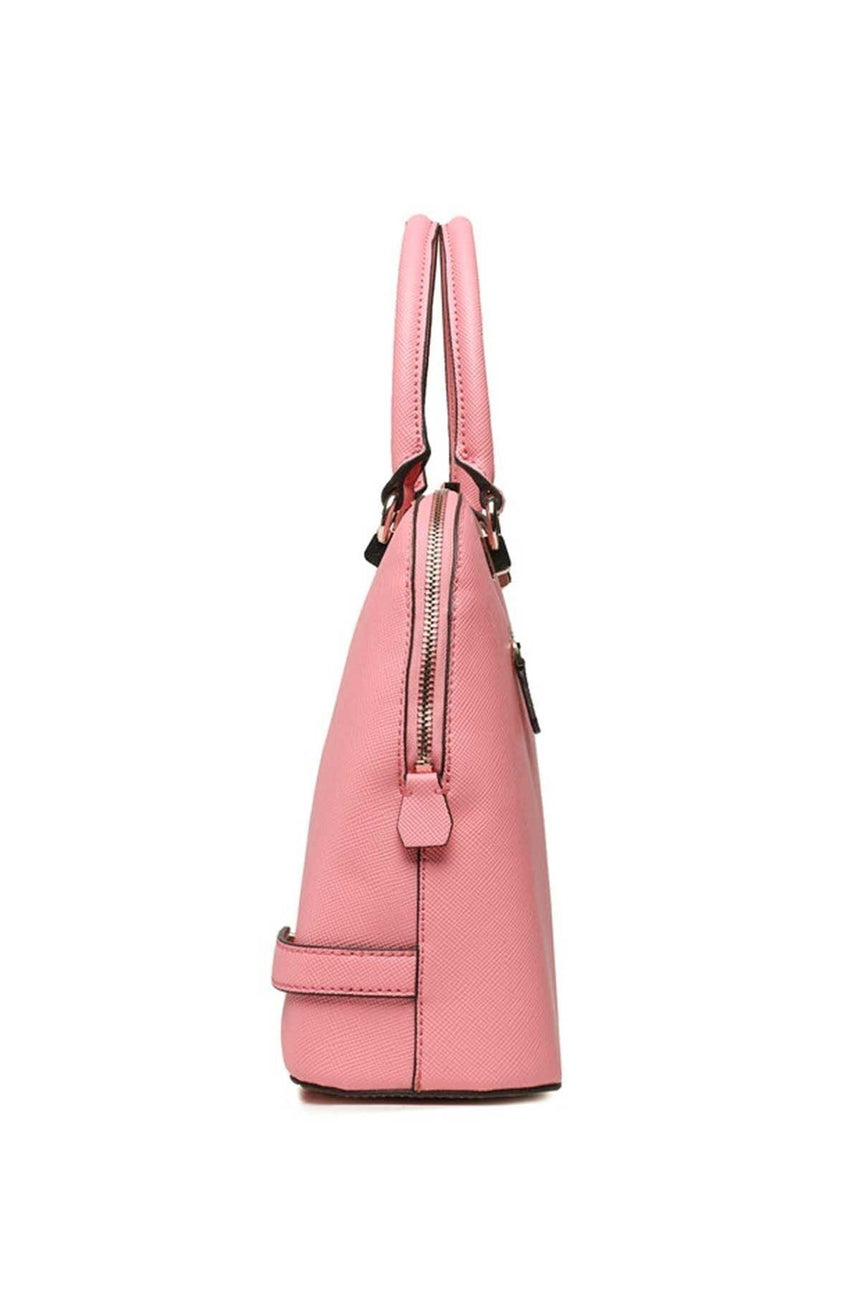 Guess Matilde Dome Satchel Kadın El Çantası Light Pink