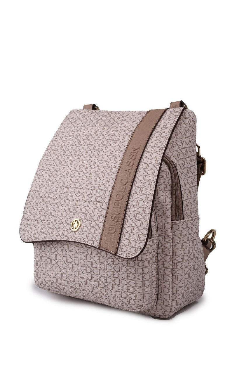 U.s Polo Assn. Kadın Sırt Çantası Bej - Vizon
