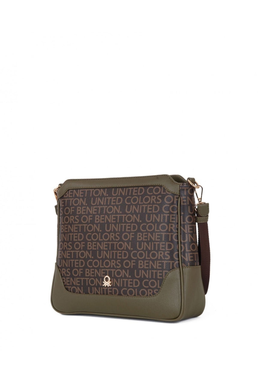 Benetton Mono Çapraz Askılı Kadın Çantası Kahve- Haki