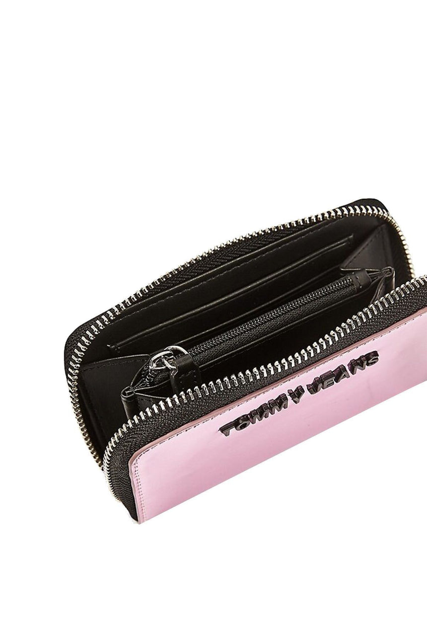 Calvin Klein Tjw Pu Sm Za Wallet Metallic Kadın Cüzdanı Rose Gold