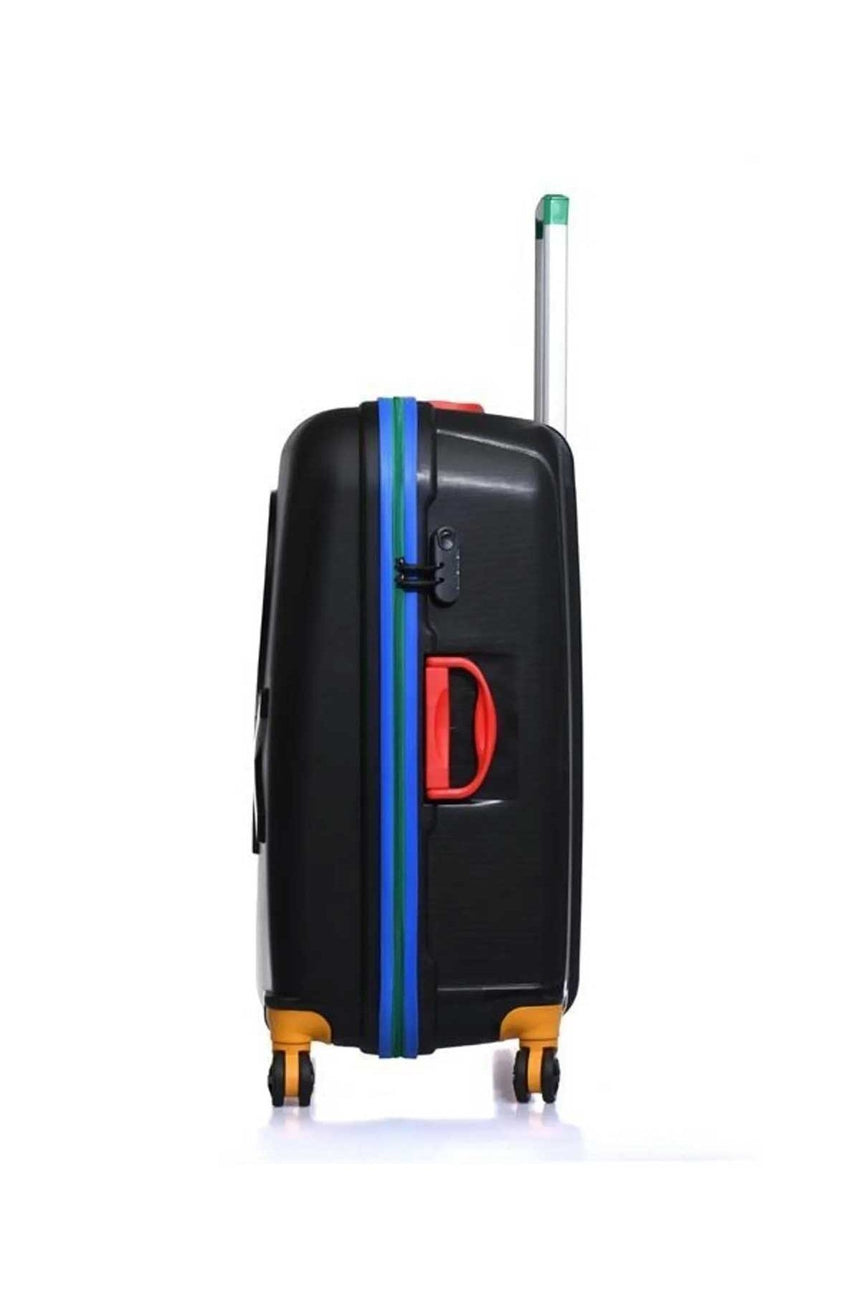 Benetton Büyük Boy 70 Cm Valiz Siyah