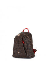 Benetton Mono Kadın Sırt Çantası Kahve - Kırmızı