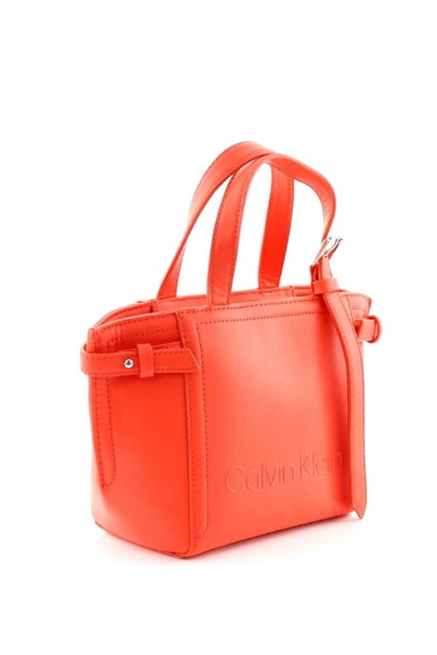 Calvin Klein Minimal Hardware Kadın El Çantası Orange
