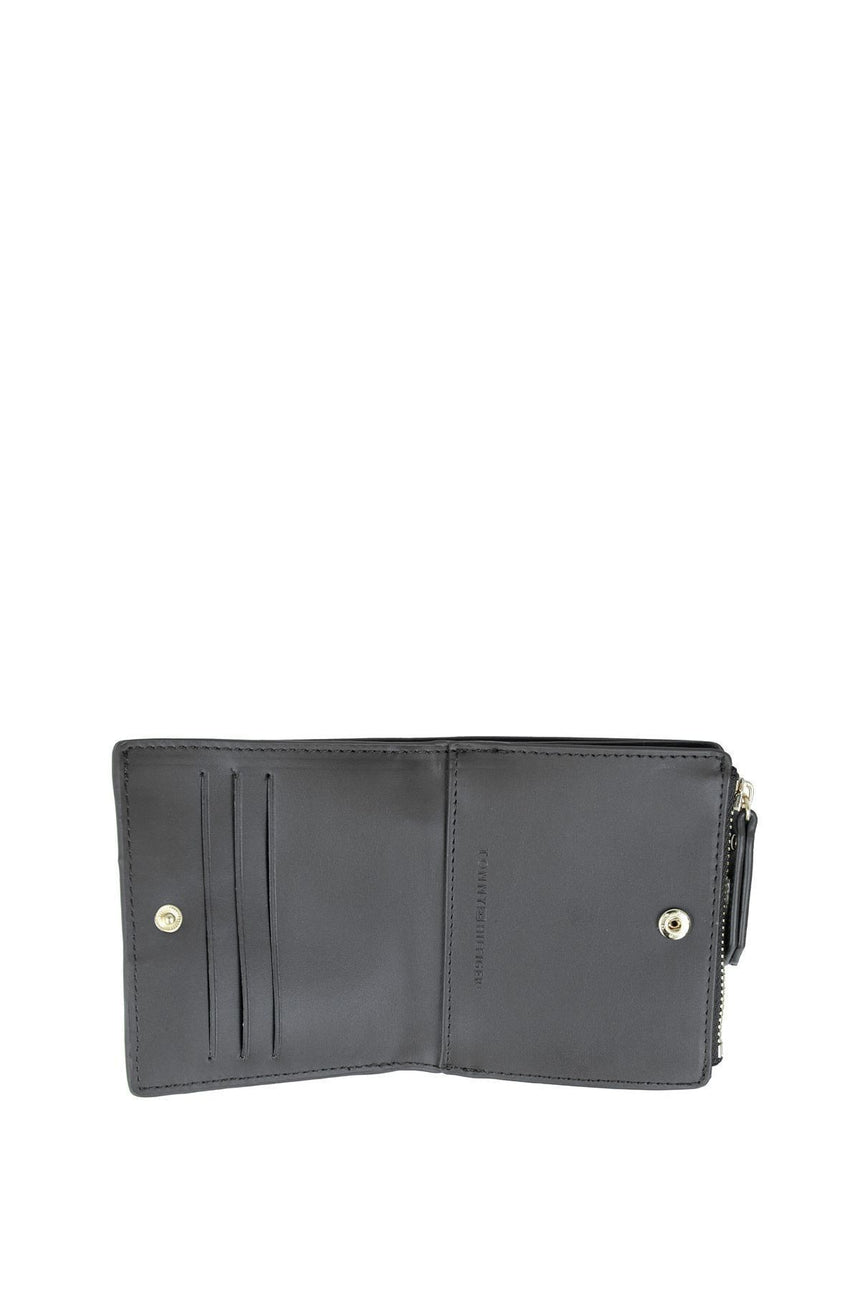 Tommy Hilfiger Th Seasonal Med Slim Wallet Kadın Cüzdanı Sky Captain