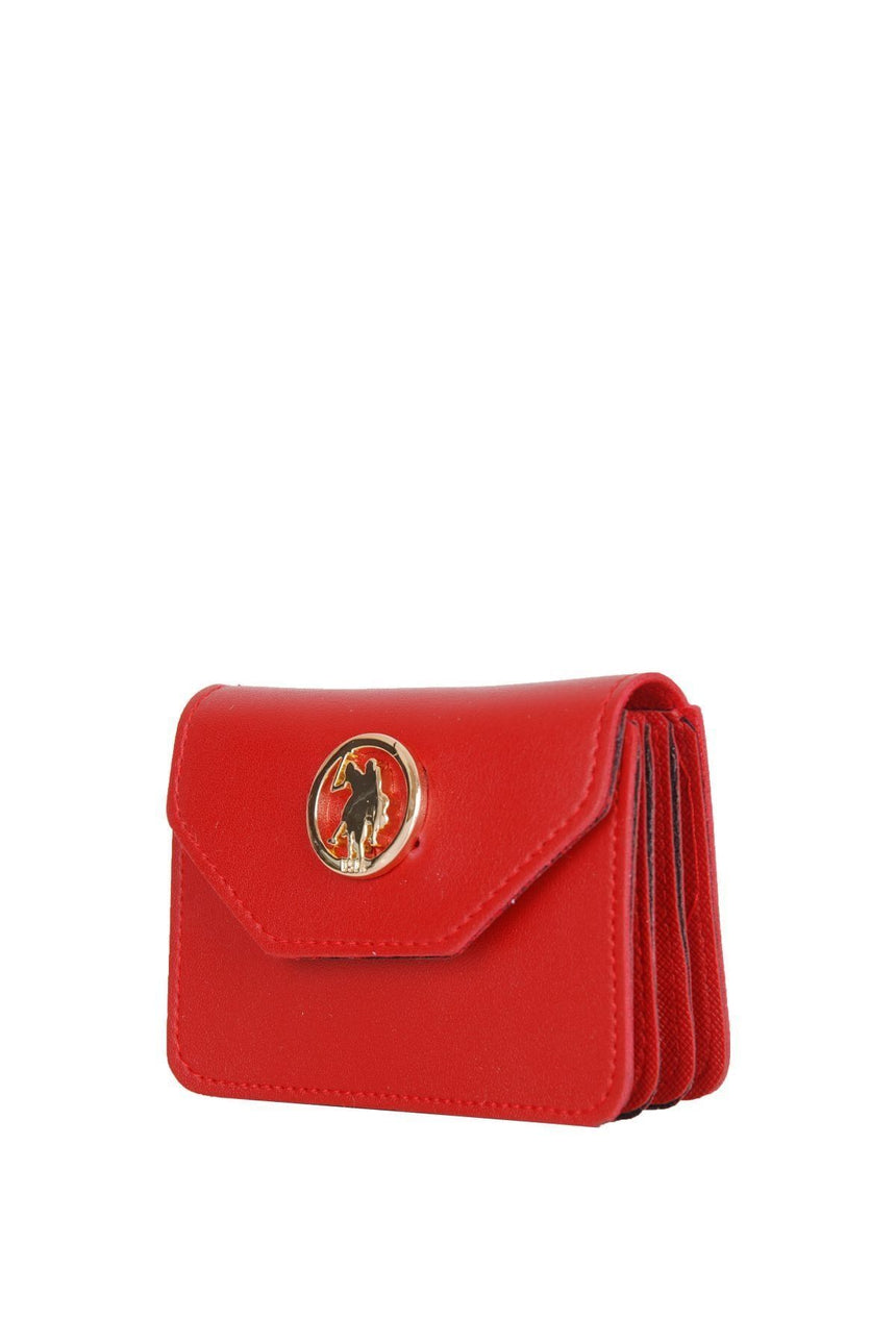 U.s Polo Assn. Zarf Kapaklı Kadın El Portföyü Kırmızı