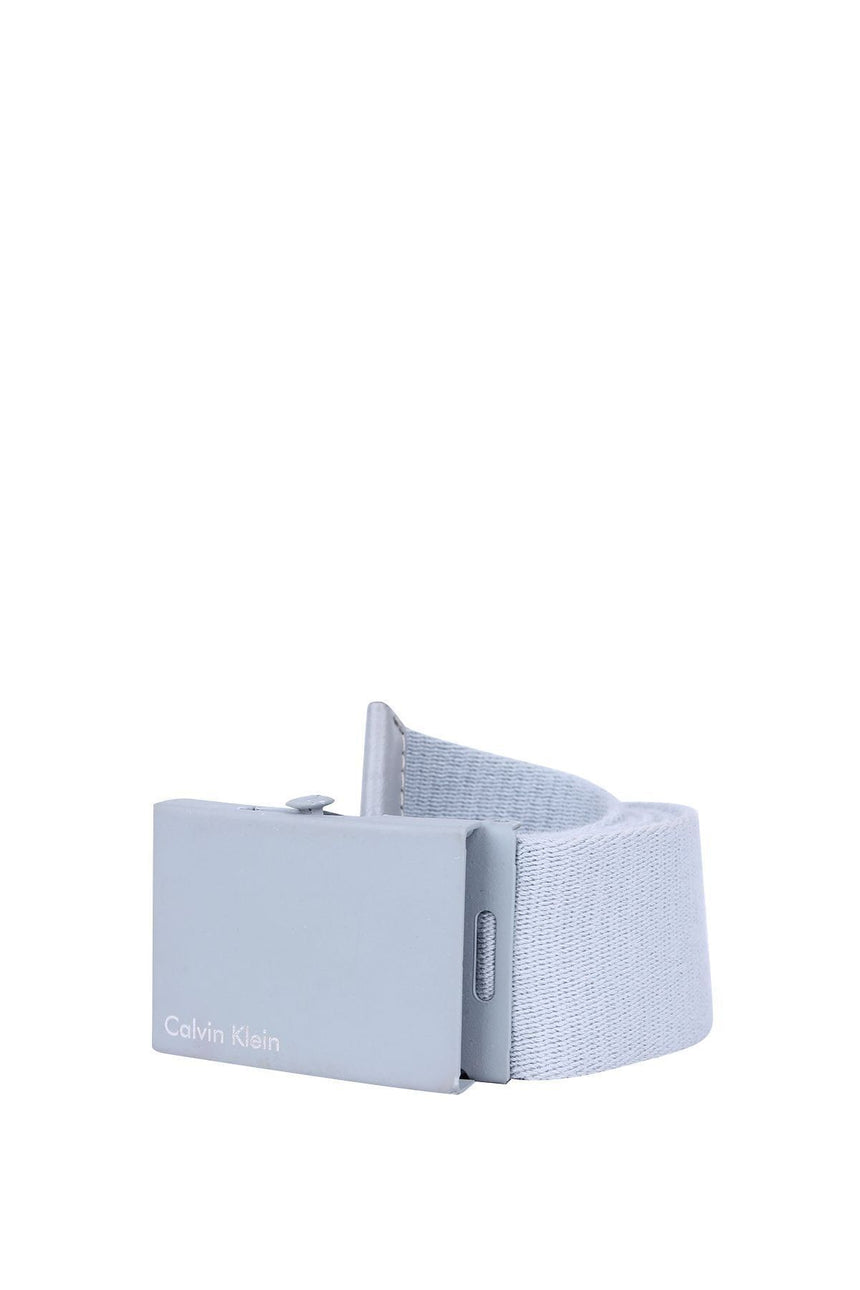 Calvin Klein Canvas Adj Plaque 85 cm Erkek Kemer Griffin