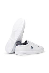 Us Polo Assn 3M Franco Gsn 3Fx Kadın Sneaker Beyaz - Lacivert