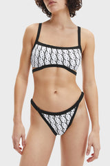 Calvin Klein CK Monogram Desenli Kadın Bikini Altı