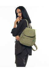 Benetton Kapaklı Mini Sırt Çantası Haki