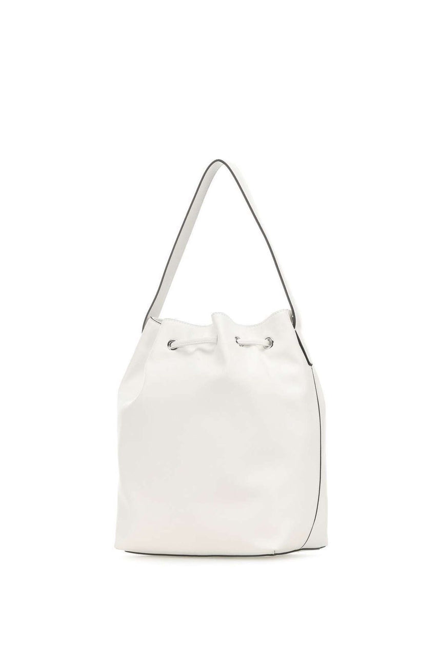 Calvin Klein Ny Shaped Drawstrıng Md Kadın Kol Çantası White