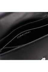Calvin Klein Flap Shoulder Bag Md Kadın El Çantası Black