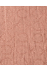 Calvin Klein Scarf Tonal 140X140 Kadın Şal Dusty Rose Mono Mix