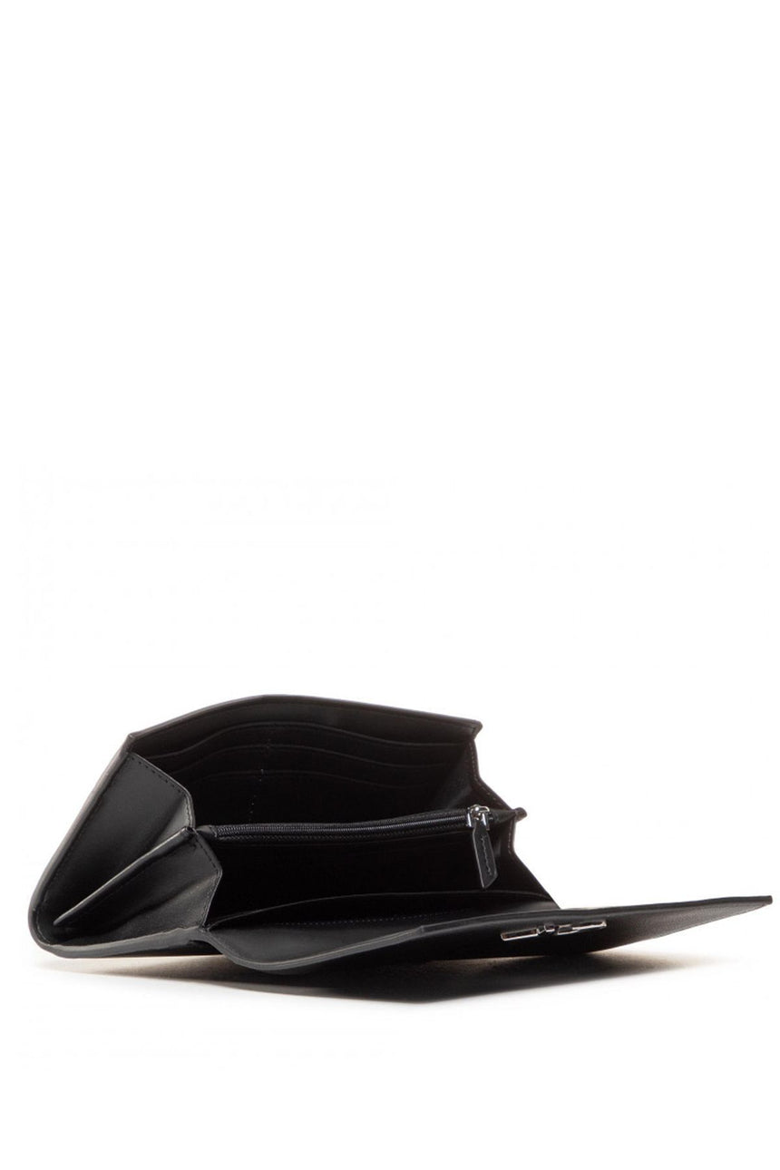 Calvin Klein Re-Lock Trifold Lg Kadın Cüzdanı Black