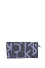 Calvin Klein Jackie Large Trifold Kadın Cantası Black