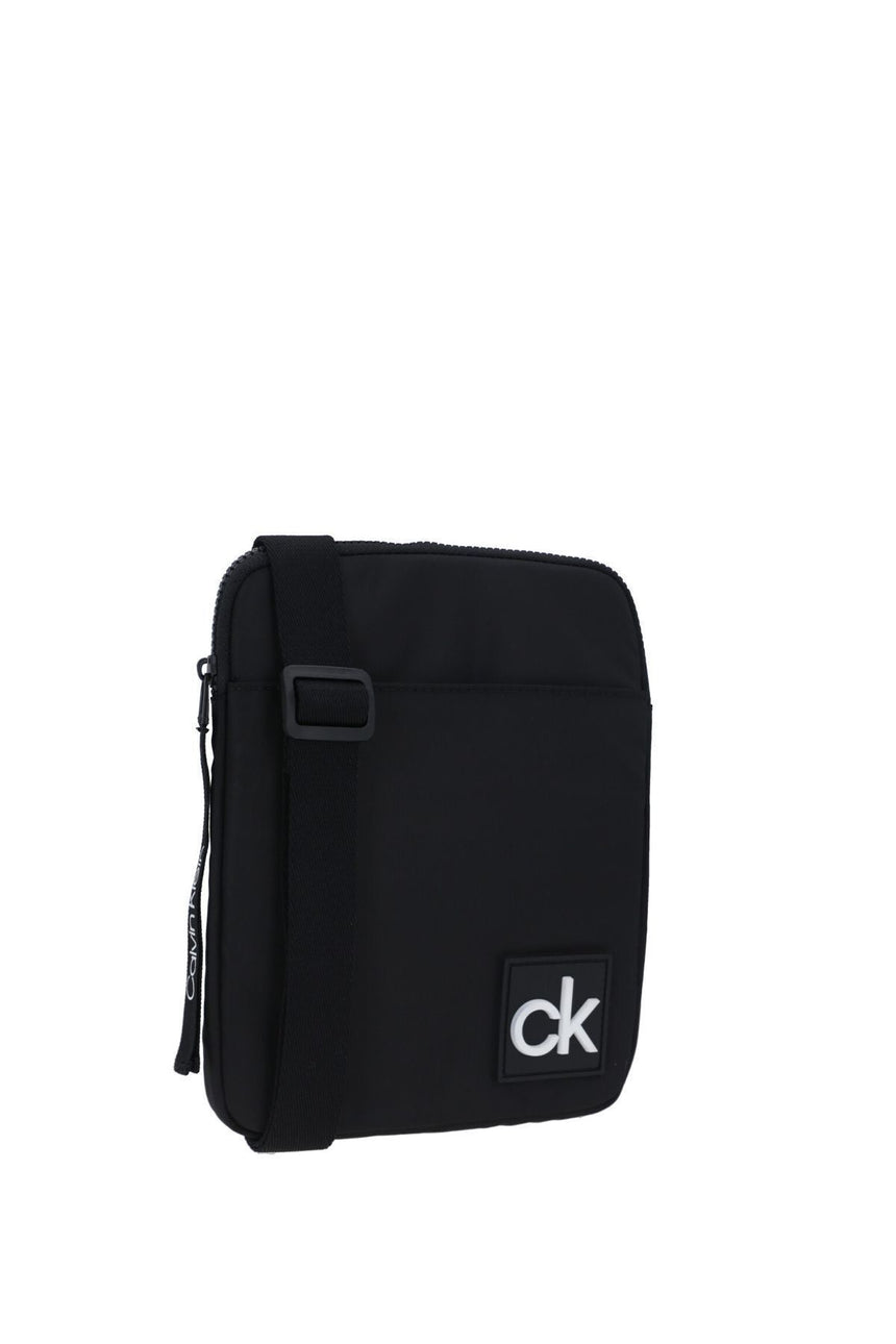 Calvin Klein Flat Pack Çapraz Askılı Erkek Çantası Black