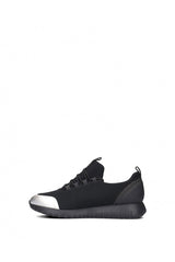 Calvin Klein Ron Mesh / Brushed Metal Erkek Ayakkabı Black - Silver