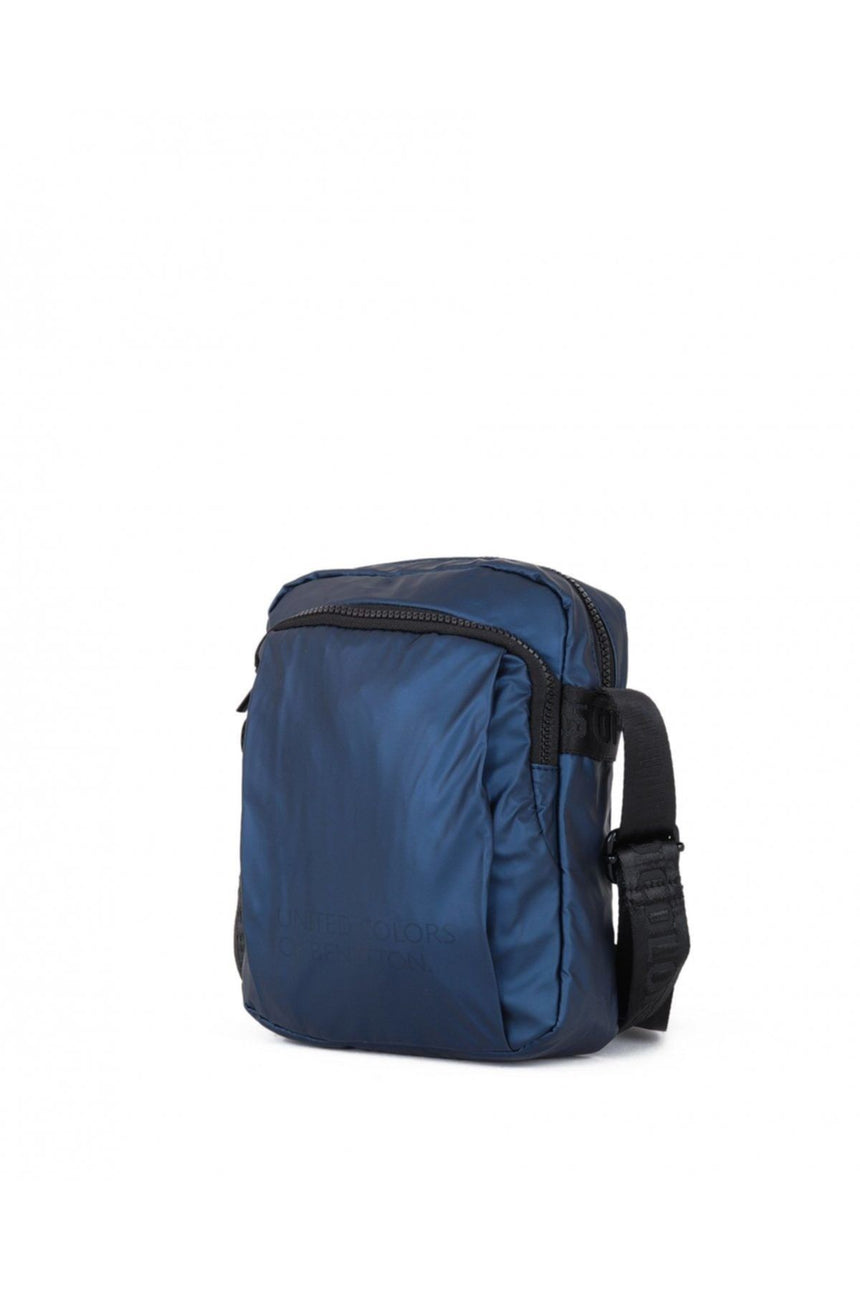 Benetton Organizer Çapraz Askılı Erkek Çantası Lacivert