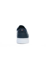 Tommy Hilfiger Corporate Leather Erkek Sneaker Blue