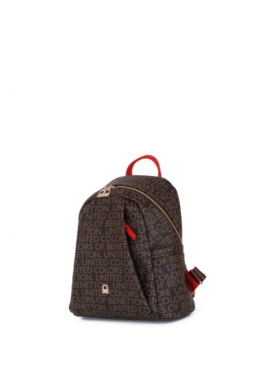 Benetton Mono Kadın Sırt Çantası Kahve- Haki