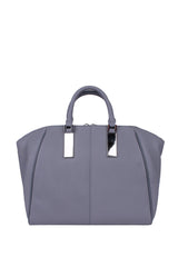 Calvin Klein Scarlett Dome Satchel Kadın El Çantası Grey / Black