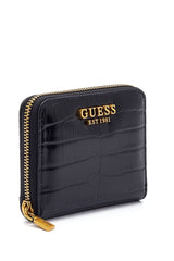 Guess Laurel Slg Small Zip Kadın Cüzdan Black