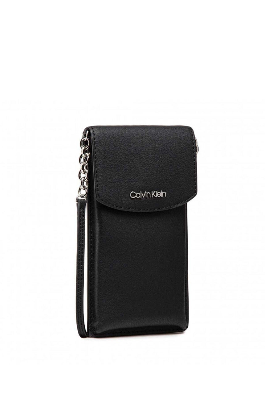Calvin Klein Kadın Must Xbody Telefon Kılıfı - Cüzdan CK Black