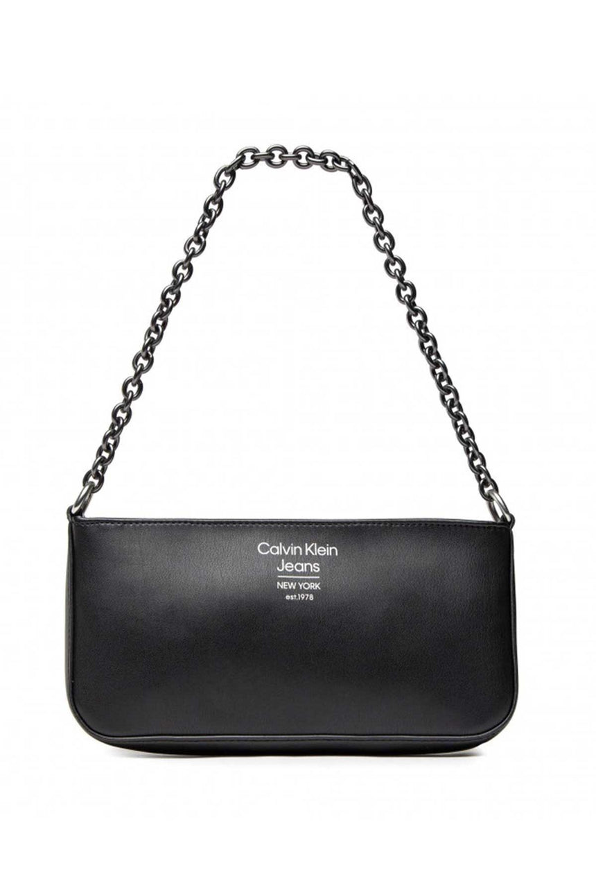 Calvin Klein Sculpted Soulder Pouch Black