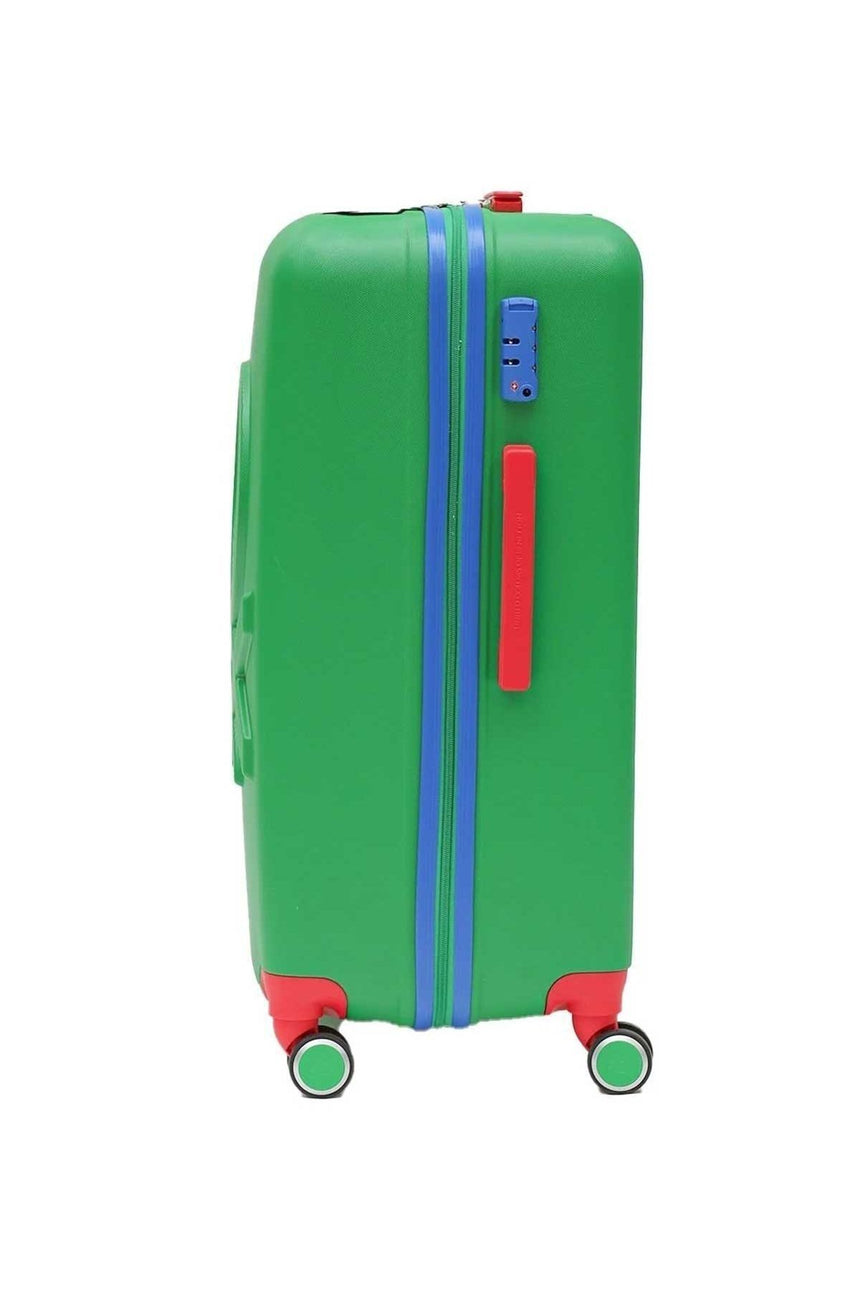 Benetton Orta Boy 60 Cm Valiz Yeşil
