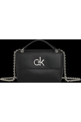 Calvin Klein Ew Conv Flap Xbody Md Çapraz Askılı Kadın Çantası Black