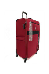 Us Polo Assn Orta Boy Kumaş Valiz Renkli