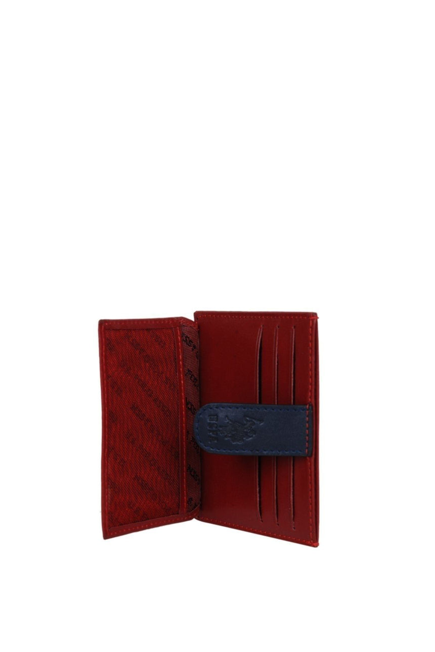 U.s Polo Assn. Çıt Çıtlı Kartlık Bordo